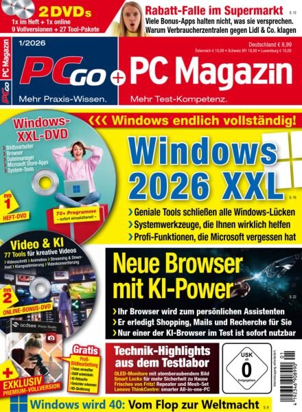 PC Magazin PCgo – Januar 2026 Cover