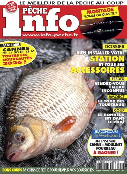 Peche Info – Janvier-Fevrier 2026 Cover