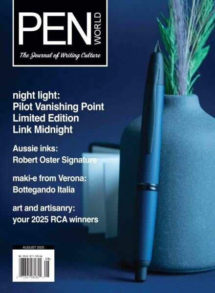 Pen World Magazine – August 2025 Cover