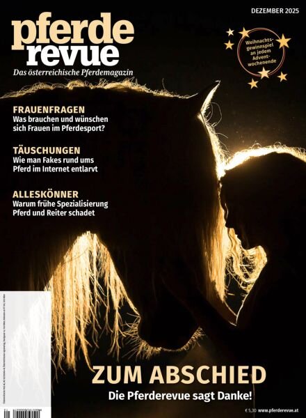 Pferderevue – Dezember 2025 Cover