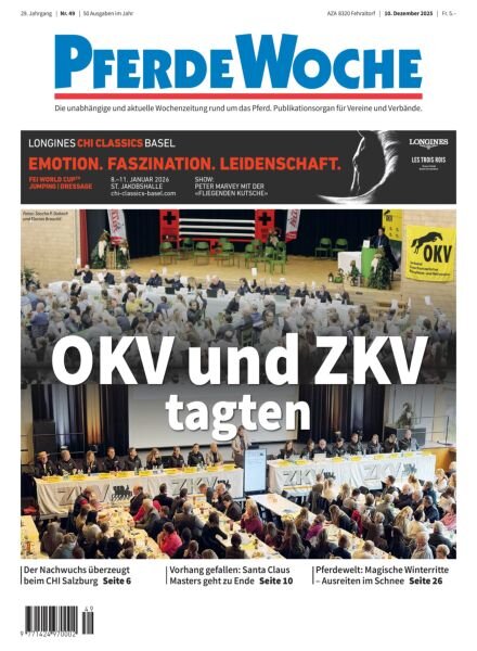 PferdeWoche – 10 Dezember 2025 Cover