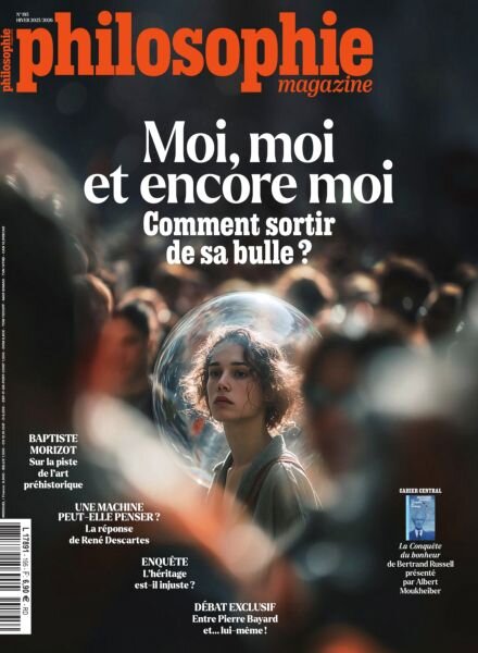 Philosophie Magazine France – Decembre 2025 – Janvier 2026 Cover