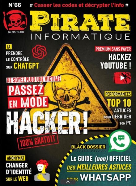 Pirate Informatique – Decembre 2025 – Fevrier 2026 Cover