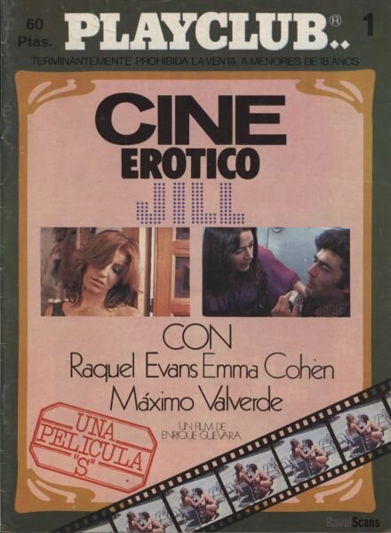 Playclub – Cine Erotico Jill 1978 Cover