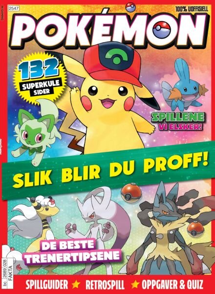 Pokemon Norge – November 2025 Cover