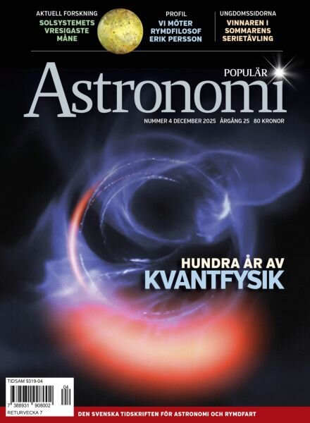 Popular Astronomi – December 2025 Cover