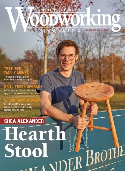 Popular Woodworking – January-February 2026 Cover