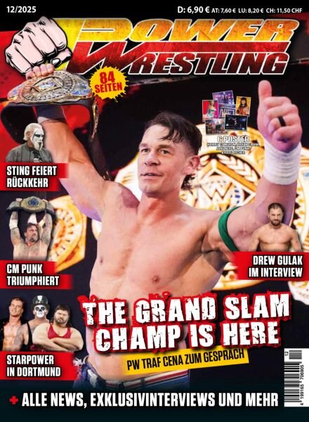 Power-Wrestling – Dezember 2025 Cover