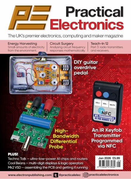 Practical Electronics – January 2026 Cover