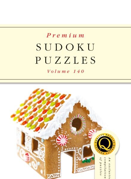 Premium Sudoku Puzzles – Issue 140 2025 Cover