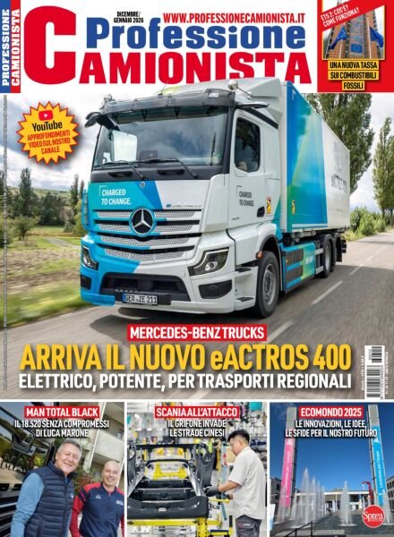 Professione Camionista – Dicembre 2025 – Gennaio 2026 Cover