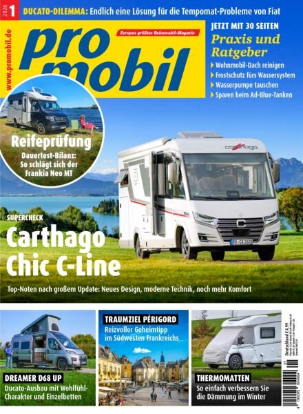 Promobil – Januar 2026 Cover