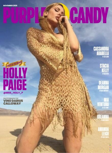 Purple Candy – November 2025 Cover