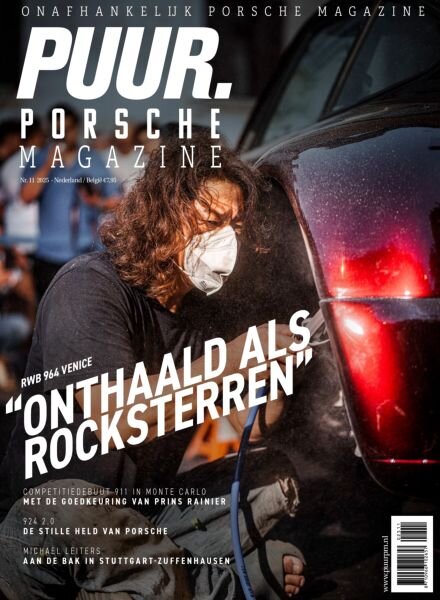 PUUR Porsche Magazine – 30 November 2025 Cover