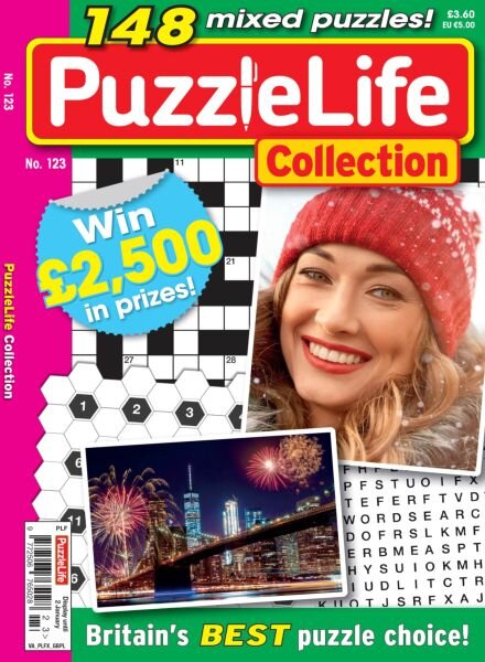 PuzzleLife Collection – Issue 123 2025 Cover