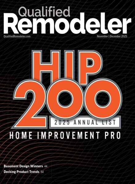 Qualified Remodeler – November-December 2025 Cover