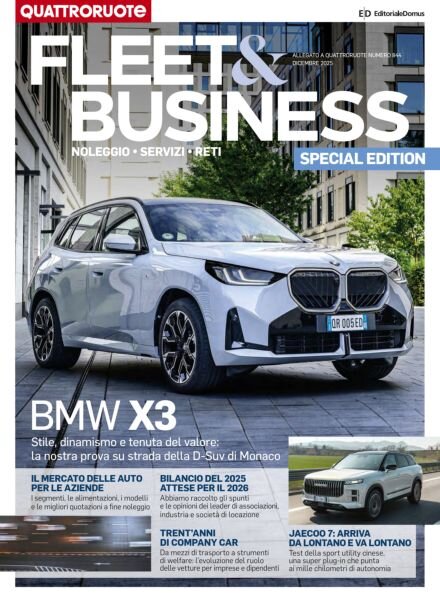Quattroruote Italia Allegati – Dicembre 2025 Cover