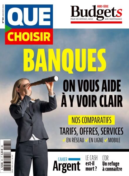 Que Choisir – Hors-Serie – Janvier 2026 Cover