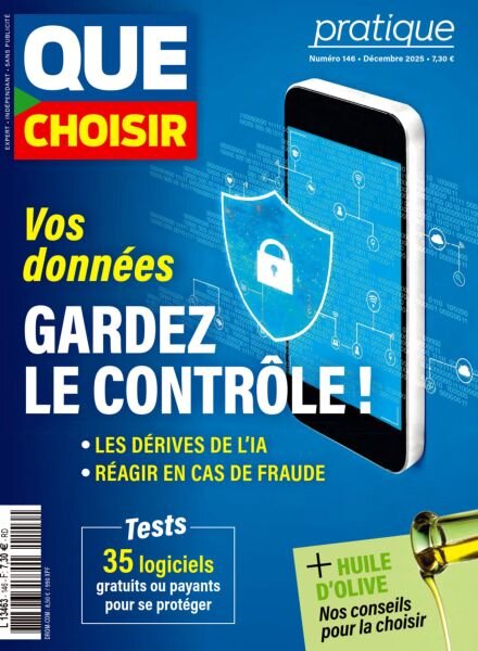 Que Choisir Pratique – Decembre 2025 Cover