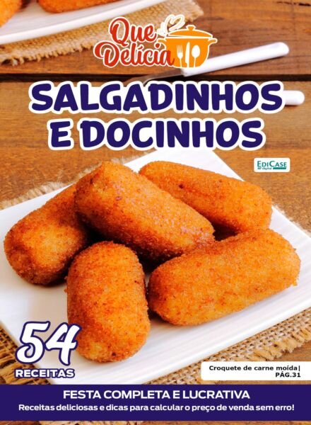 Que Delicia – 1 Dezembro 2025 Cover