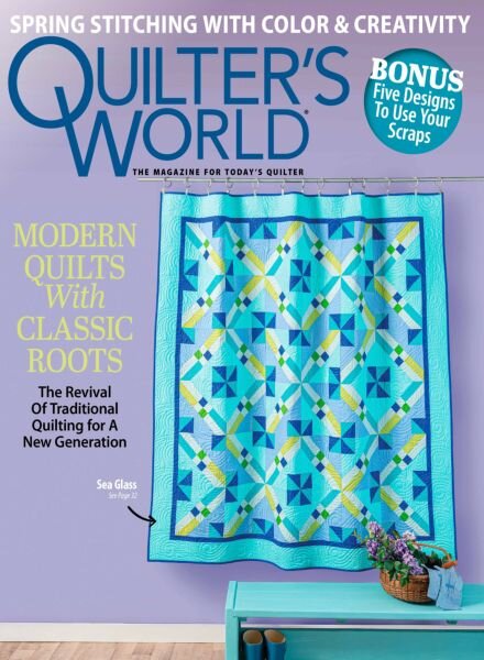 Quilter’s World – Spring 2026 Cover