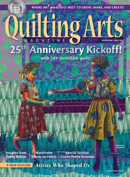 Quilting Arts – Winter 2026 Cover