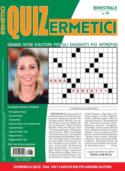 Quiz Ermetici – 23 Dicembre 2025 Cover