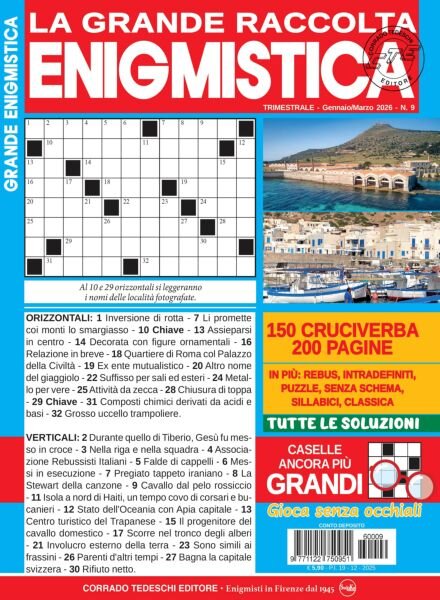 Raccolta Enigmistica – Gennaio-Marzo 2026 Cover