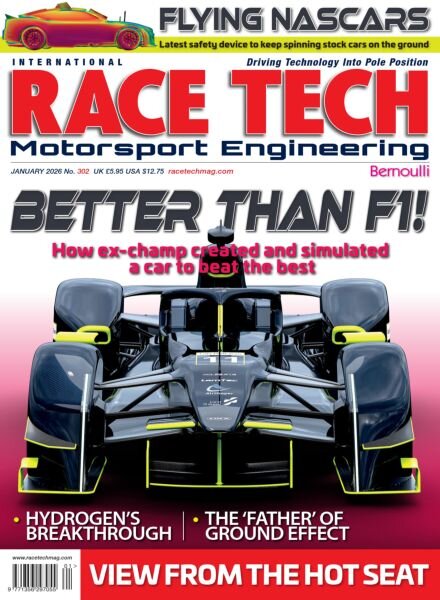 Race Tech – January 2026 Cover