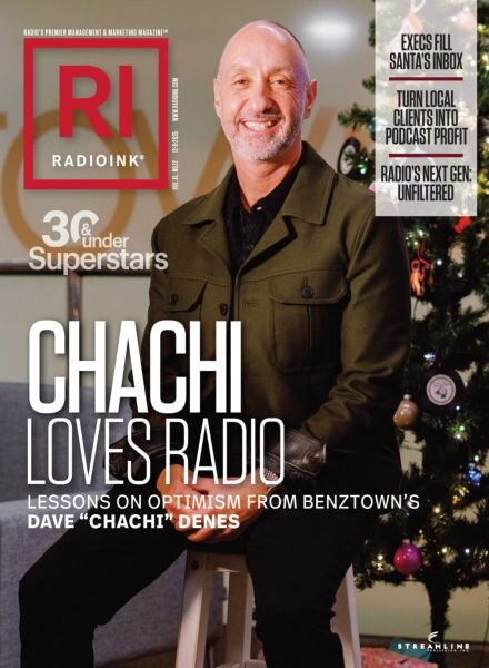 Radio Ink Magazine – December 8 2025 Cover