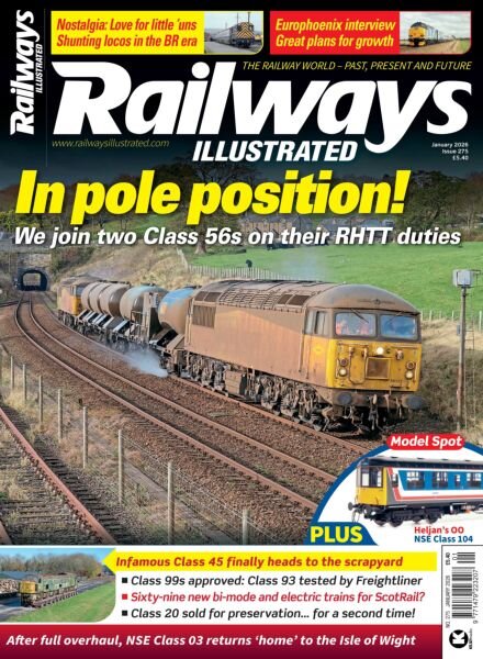 Railways Illustrated – January 2026 Cover