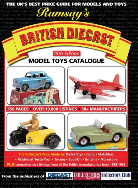 Ramsay’s British Diecast Catalogue – 19th Edition 2025 Cover