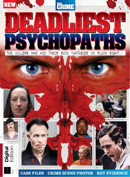 Real Crime Deadliest Psychopaths – 2nd Edition – December 2025 Cover