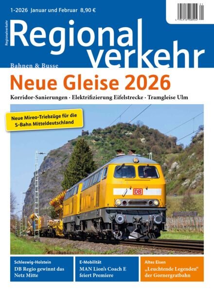 Regionalverkehr – Januar-Februar 2026 Cover