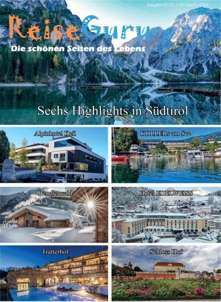 ReiseGuru – Ausgabe 2 2025 Cover