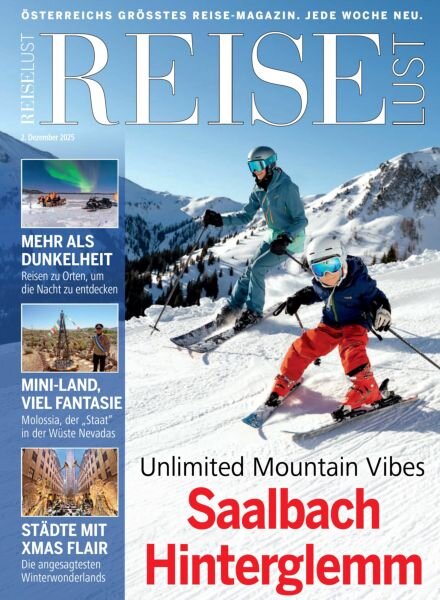Reiselust – 2 Dezember 2025 Cover