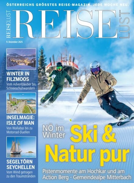 Reiselust – 9 Dezember 2025 Cover