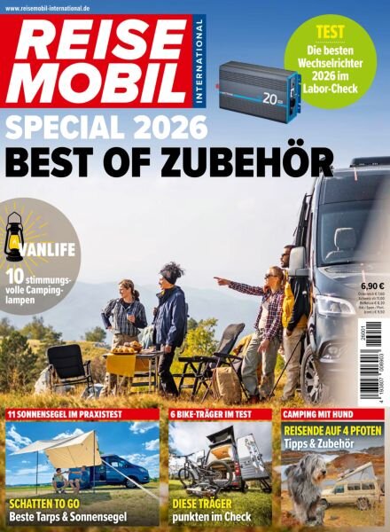 Reisemobil International – Best of ZubehOr 2026 Cover