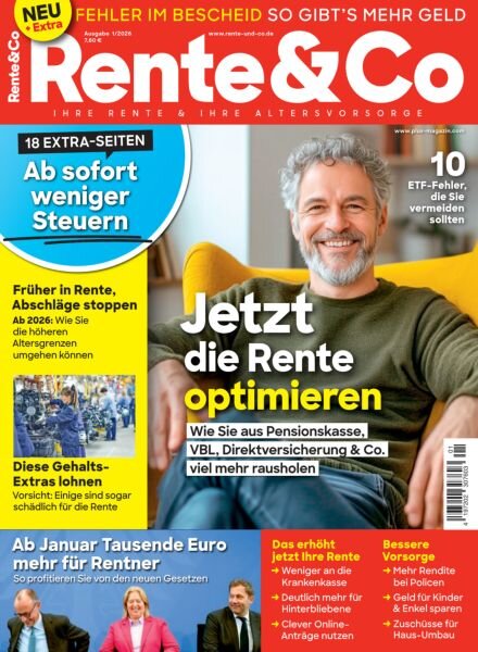 Rente & Co – Dezember 2025 Cover