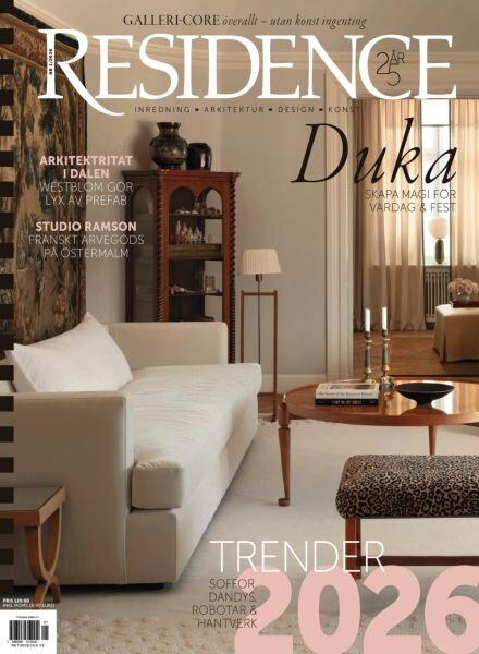 Residence – 3 December 2025 Cover