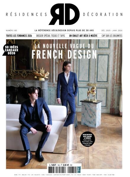 Residences Decoration – Decembre 2025 – Janvier 2026 Cover