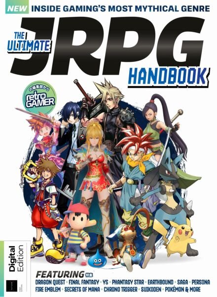 Retro Gamer Presents – The Ultimate JRPG Handbook – 1st Edition – December 2025 Cover