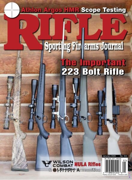 Rifle Magazine – January-February 2026 Cover