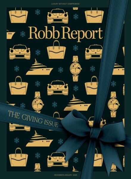 Robb Report USA – December-January 2025-26 Cover