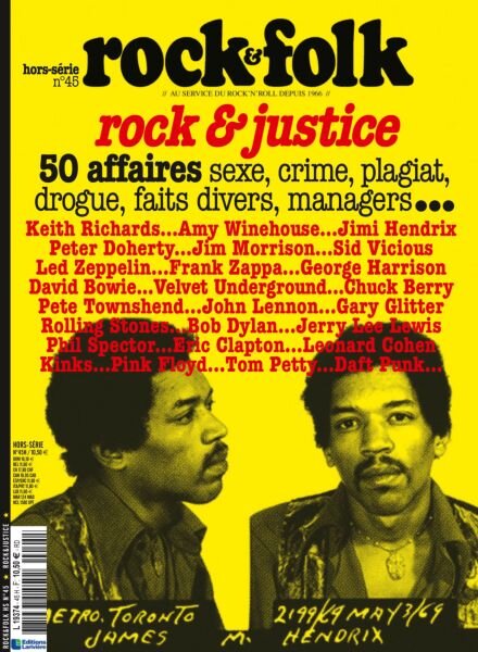 Rock & Folk – Hors-Serie N 45 – Decembre 2025 Cover