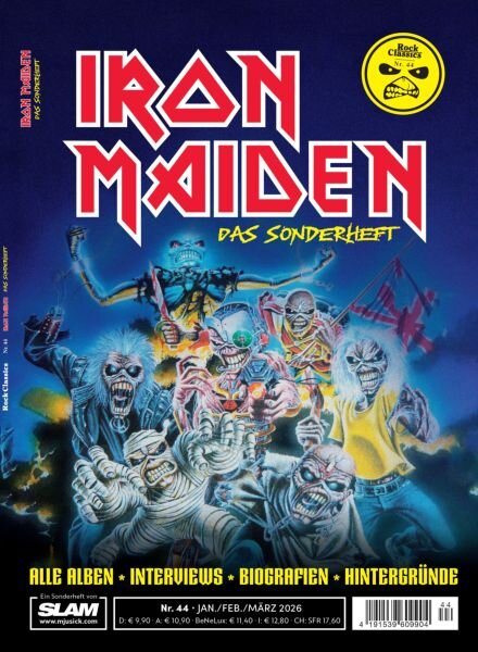 Rock Classics – Iron Maiden – Januar-Februar-Marz 2026 Cover