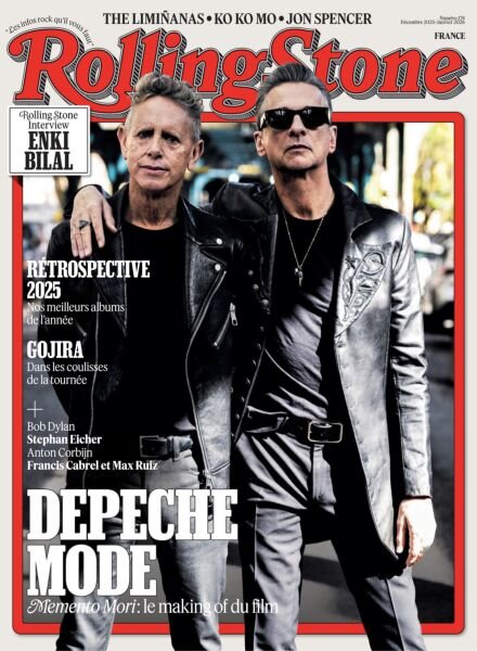 Rolling Stone France – Decembre 2025 – Janvier 2026 Cover