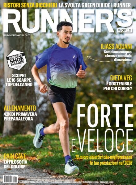 Runner’s World Italia – Dicembre 2025 – Gennaio 2026 Cover