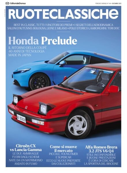 RuoteClassiche – Dicembre 2025 Cover
