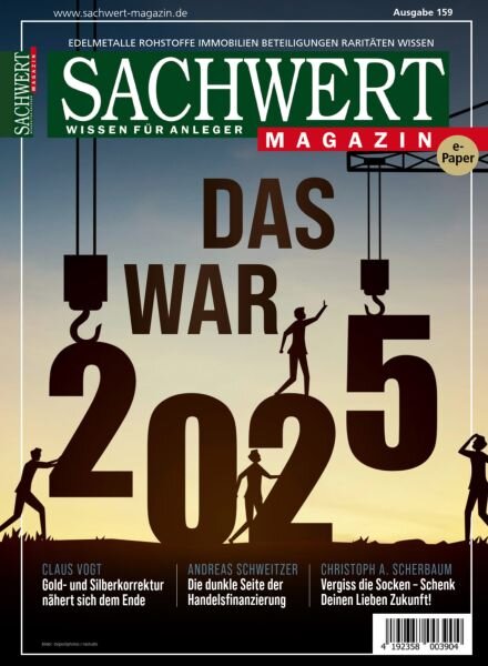 Sachwert Magazin – 16 Dezember 2025 Cover